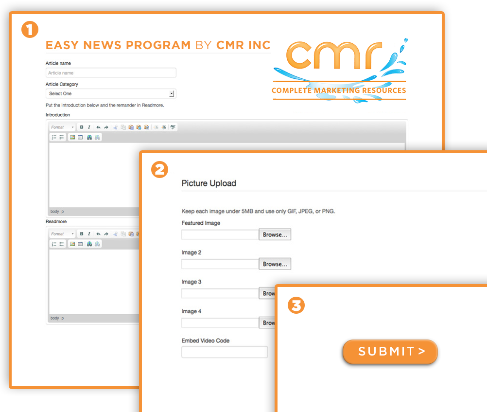 Screenshot of EasyNews